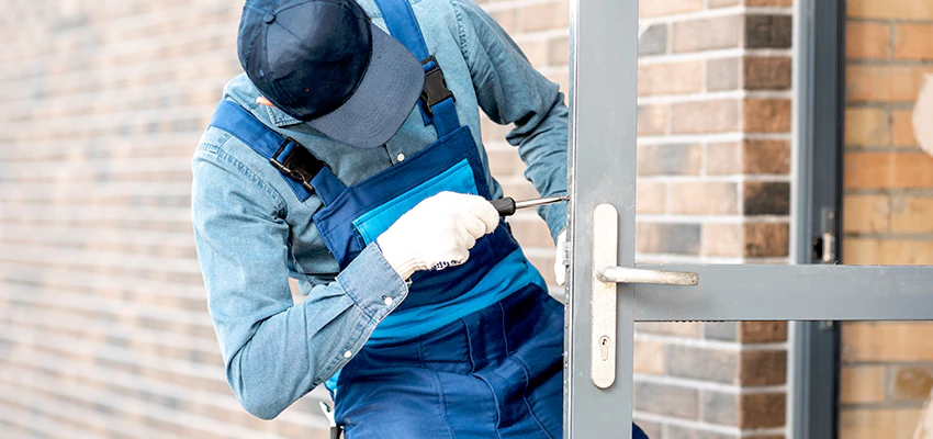 Pivot Storefront Door Locks Installation in Burbank, California