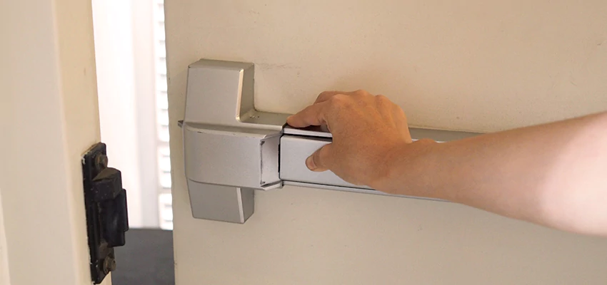 Roller Gate Panic Bar Installation in Burbank, California